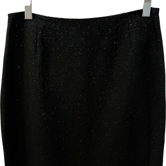NWT London Times Pencil Metallic Thread Skirt | Women’s Size 4 - Picture 2 of 6